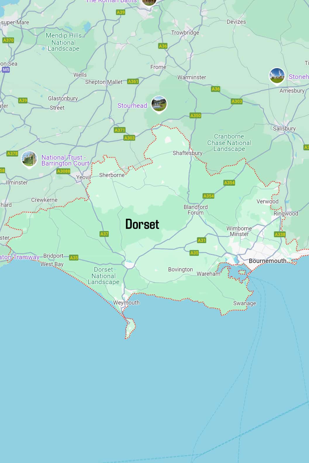Dorset Map