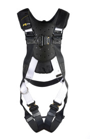Personal rescue device with large harness