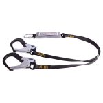 Ridgegear RGL3 BIGGUY 140kg Twin Leg Webbing Lanyard & Shock Absorber