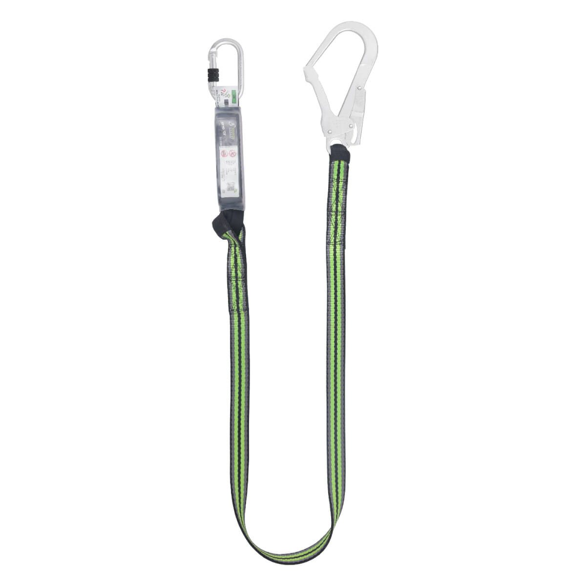 Shock Absorbing Webbing 1.8 Mtr Lanyard (304)