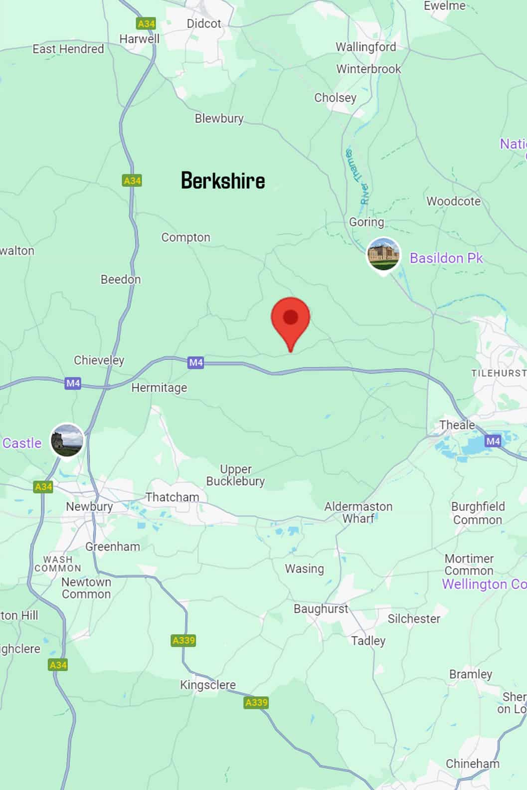 Berkshire Map