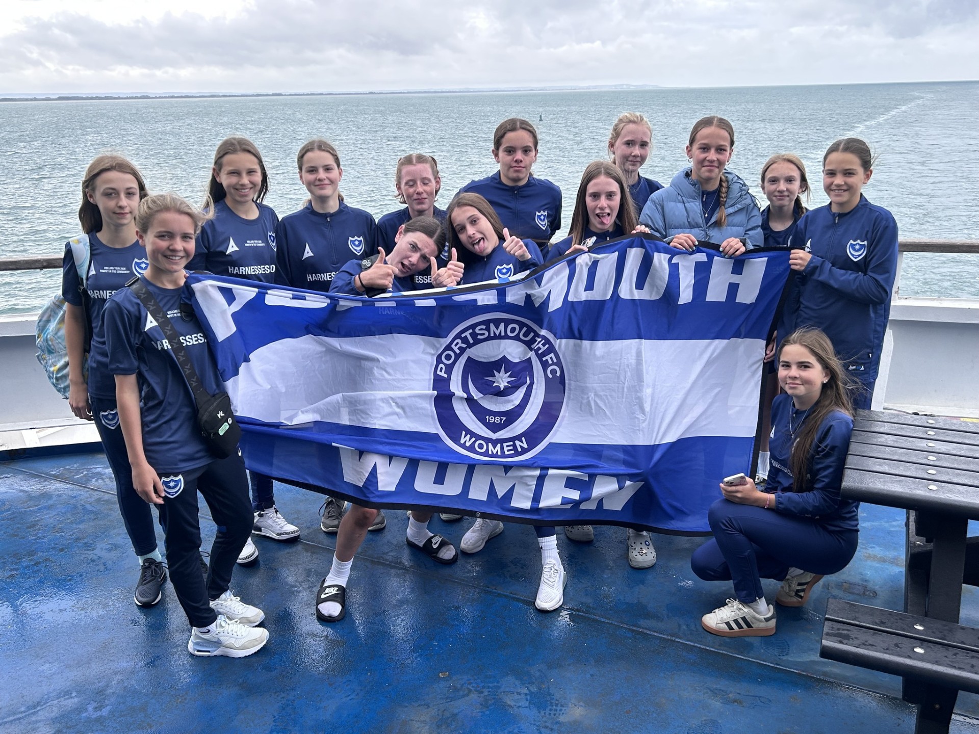 Harnesses Support Pompey in the Community Girls Team