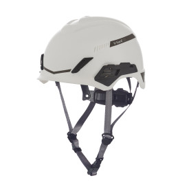 White Bivent Helmet